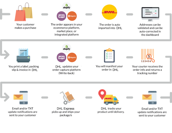 DHL Express Shipping Methods